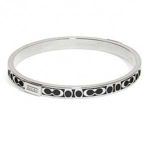 Coach signature bracelet